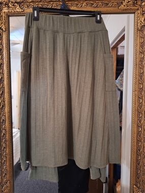 Women’s Olive Green Athletic Skirt
